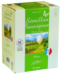 Miniature JL PARSAT  - Wine of France - White Sémillion Sauvignon 